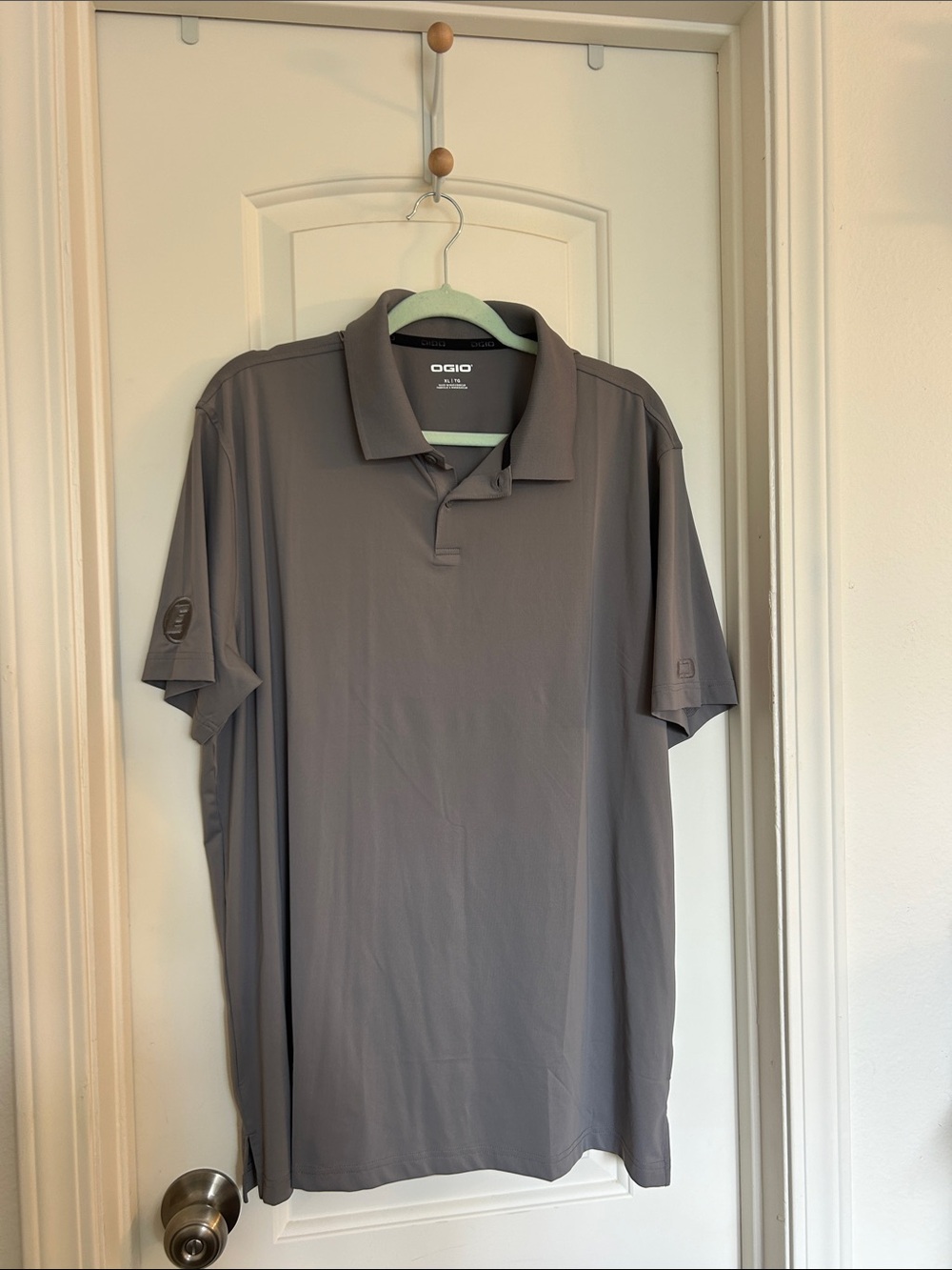 OGIO Men’s Gray Tech Golf Polo